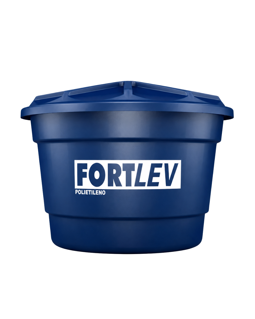 Tanque Polietileno con Tapa 500L Fortlev